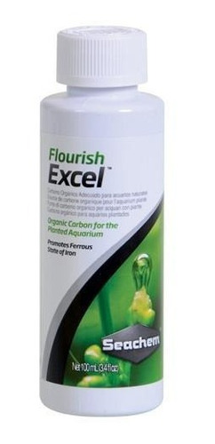 Seachem Flourish Excel 100 Ml Plantados Carbon Liquido Co2