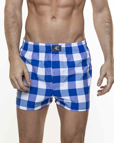 Imagen 1 de 10 de Boxer Eyelit Poplin Hilo Art. 414 / Pack X 3