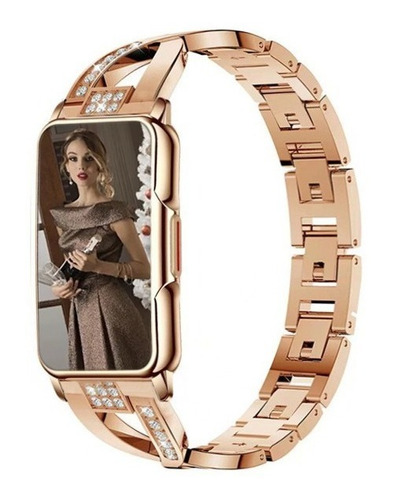 Imagen 1 de 8 de Reloj Inteligente Mujer H80 Deportivo Moda Smart Band 1,47 