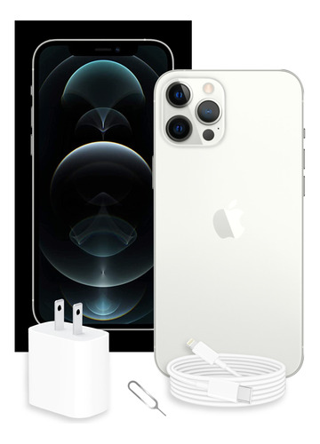 Apple iPhone 12 Pro Max 256 Gb Plata Con Caja Original (Reacondicionado)