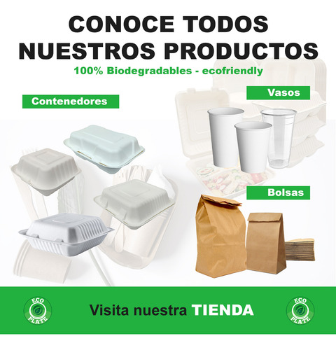 Cuchillo Desechable Biodegradable Ecológico | 1000 Pzas