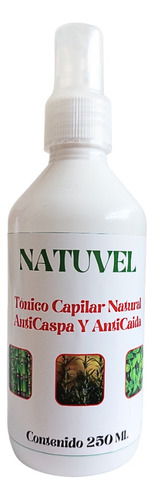 Tónico Capilar Natural Anticaspa Y Anticaída 260ml Natuvel 