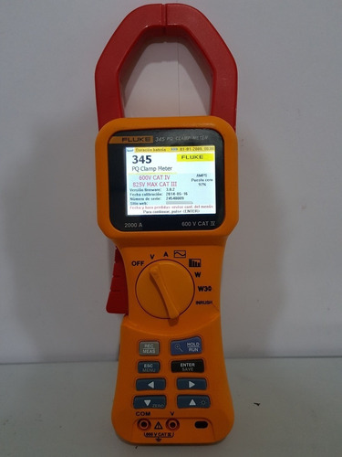 Fluke 345 Pq Clamp Meter Fluke 345 Calidad De Potencia Fluke