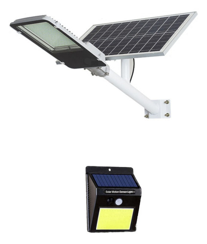 Lámpara Solar Suburbana Alumbrado Publico 200w 22000 Lumenes