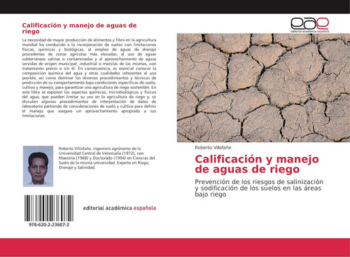 Libro: Calificación Y Manejo Aguas Riego: Prevención D