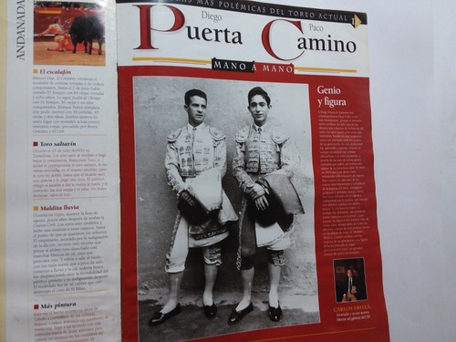 Especial Revista Interviú Mano A Mano- Toros- 15 Fascículos (Usado)