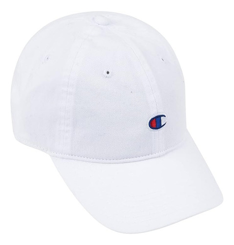 Champion Gorra Ajustable Flow Dad, Blanco Luminoso