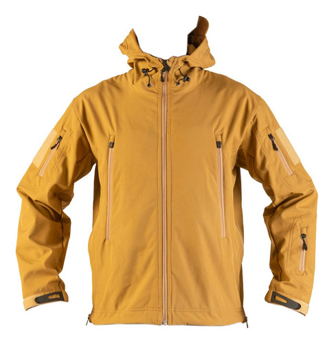 Campera Tactica Softshell Coyote Talle Especial