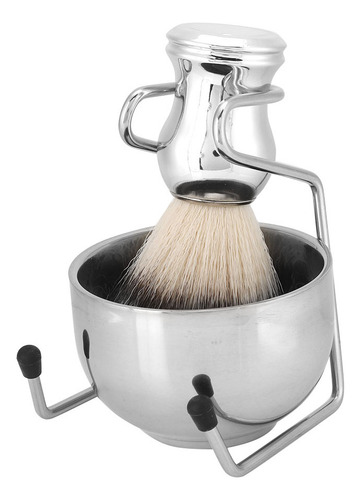 Soporte Para Brochas De Barba De Acero Inoxidable, Soporte P