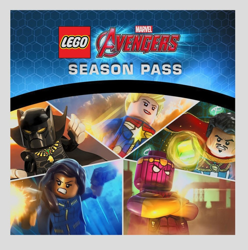 Lego Marvel Vengadores Season Pass Original Ps3 Playstation 