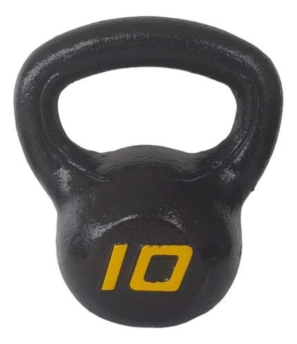 Pesa Rusa Kettlebell 10 Fundicion Gym Fitness Entrenamiento