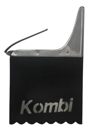 Kit Apara Barro Kombi Todas Lameiro Borracha 4 Peças C/nome