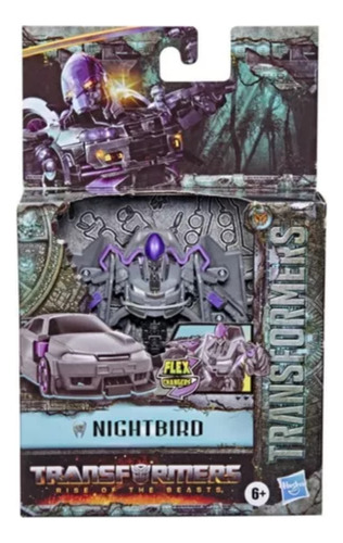 Transformers Rise Of The Beasts Nightbird Flex Changers Hasb