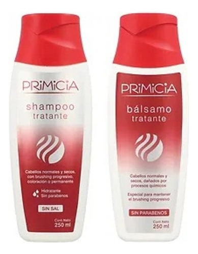 Shampoo Y Balsamo Tratante Primicia