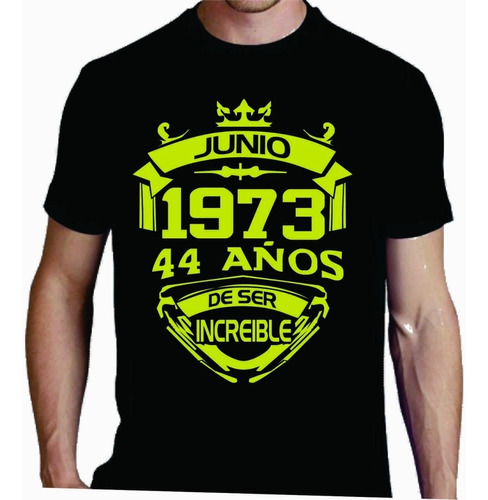 Remera Cumpleaños - Aniversario Edicion Dorada Unica Premium