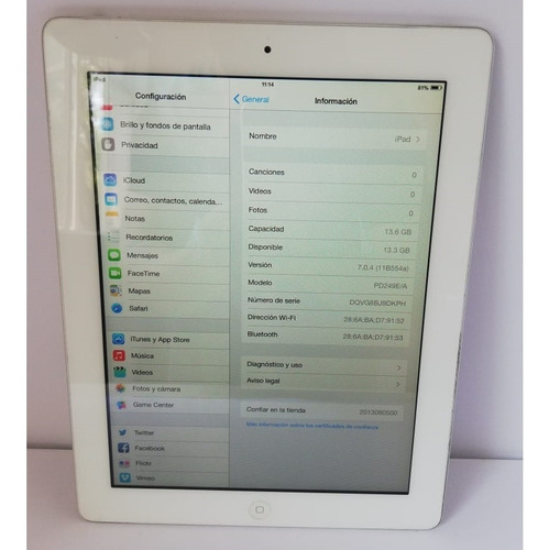 iPad 2 Modelo A1395 (incluye Cargador Original) | Meses sin intereses