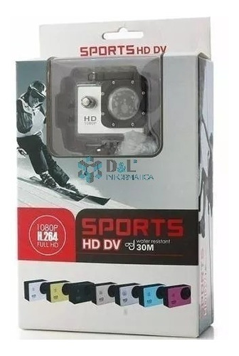 Camara Sport Full Hd 1080p Dv 30m Sumergible.