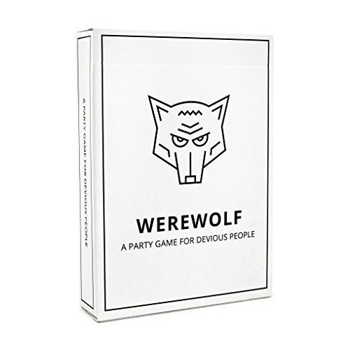 Werewolf Juego Cartas P/ Fiesta Engaños Acusaciones Ingles