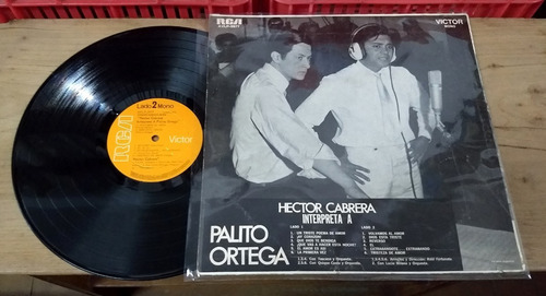 Hector Cabrera Interpreta A Palito Ortega Disco Lp Vinilo (Usado)