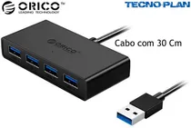 Comprar Hub USB 3.0 Orico G11-H4-U3 de 4 puertos y 4 puertos, cable de 30 cm\u002F1 mt
