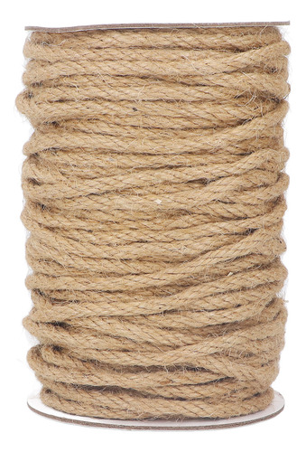 Crafts Jute Twine, 50 M De Comprimento, 5 Mm De Diâmetro, Co
