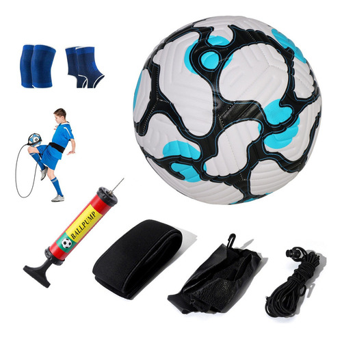 Pelota De Fútbol Soccer Set Con Cinturón De Entrenamiento-4