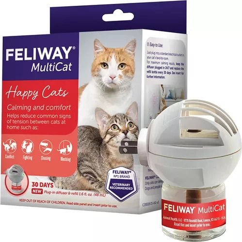 Feliway Multicat Amigos Kit Difusor Gatos 
