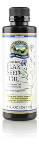 Nature's Sunshine | Flax Seed Oil | 4.6g | 8 Fl Oz