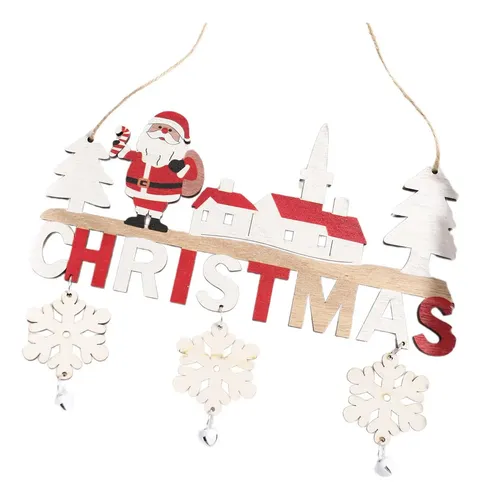 6 Colgantes Navideños, Decoración Navideña, Colgante