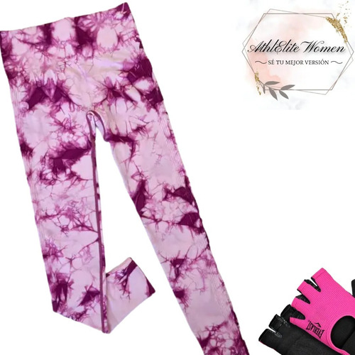 Leggins Push Up Tie Dye Sin Costuras