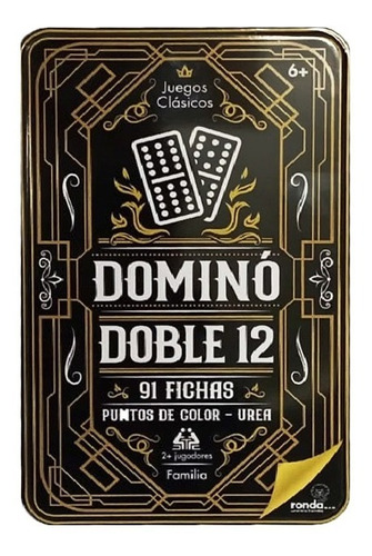 Domino Doble 12 En Lata