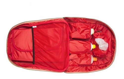Imagen 4 de 8 de Mochila Bolso Maternal Nina 180 Cuero Happy Little Moments