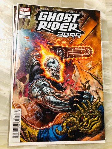 Marvel Comics Ghost Rider 2099 1 Portada Variante En Ingles