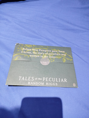 Miss Peregrine's Peculiar Children #1 + Objeto De Colección (Usado)