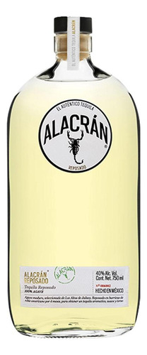 Tequila Alacran Reposado 750 Ml