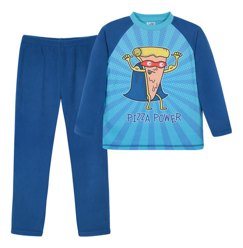 Pijama Niño Polar Azul H2o Wear