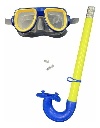 Set De Buceo Natacion Antiparra Snorkel Chico Faydi 104-2