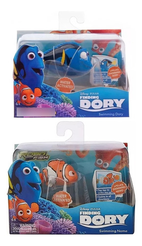 Buscando A Dory  Set Peces Nadadores Nemo Y Dory