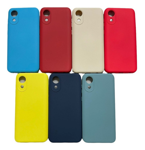 Funda Silicona Silicone Case Para Samsung A03 Core