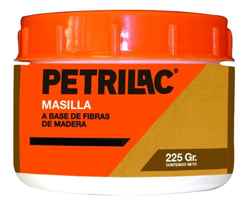 Masilla Para Madera Petrilac 225 Grs - Varios Colores