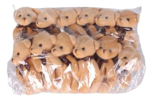 60 Unidades Mini Osito De Peluche De 12 Cm