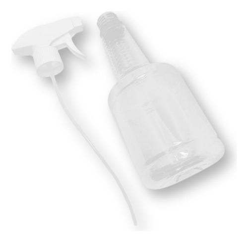 Borrifador Spray Manual 500ml Para Álcool Pet Válvula 12 Uni