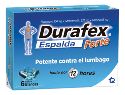 Durafex E Forte Caja Con 6 Cápsulas