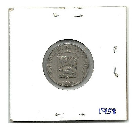 5 Céntimos (puya) 1958  Cu/ni  