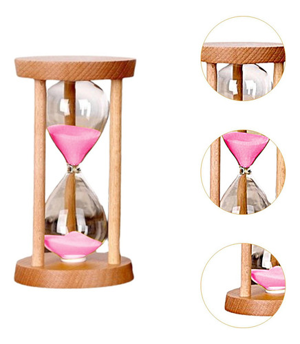 Temporizador De Arena De Reloj De Arena Decoración De Rosa