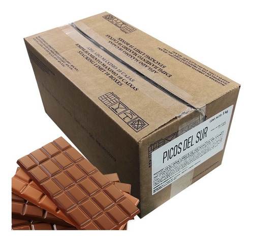 Chocolate Cobertura Picos Del Sur 5 Kg