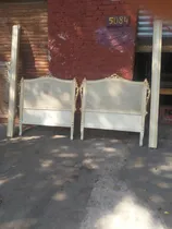 Comprar Cama Camas Par Francesas Esterillas Talladas Antiguas
