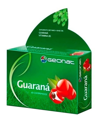 Geonat Suplemento Dietario Guarana X 60 Comp