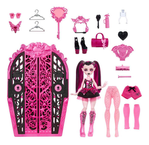 Monster High Muñeca Skulltimate Modas Secretas Draculaura