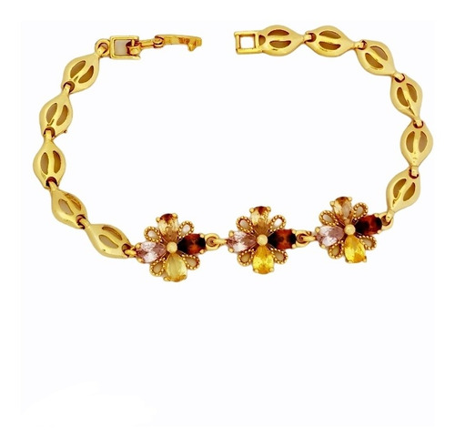 Pulsera De Libelula En Cristal 